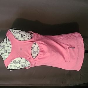 Athleta XL Athletic Tank Top With Built-in Unpadded Bra Women's XL Top